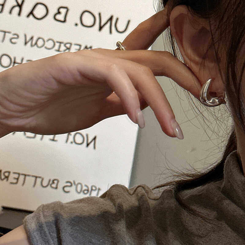 小红书爆款耳扣韩国耳环女纯银耳钉耳扣2024年新款潮轻奢气质耳饰,淘宝优惠券,粉丝福利购,淘宝优惠卷