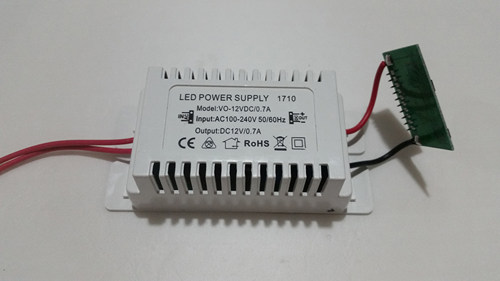 美发转灯电源控制器LED灯管横杆开关电线灯条电机杆内外LED配件 - 图0