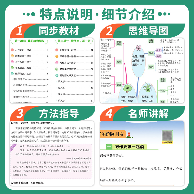 2024新版阳光同学同步作文小达人同步阅读素养测试三年级四年级五六年级一二年级同步看图说话写话人教版上下册阅读理解训练蓝天版