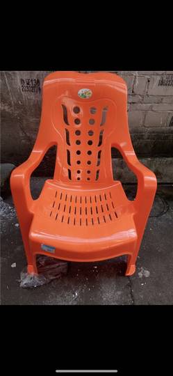 Sillón con respaldo alto de plástico de estilo casual engrosado y perezoso