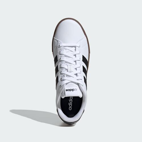 Adidas阿迪达斯DAILY4.0白黑男女低帮板鞋复古运动休闲百搭JR0077 - 图3
