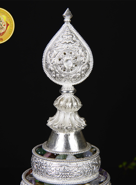 手工天语龙吟纯银摆件