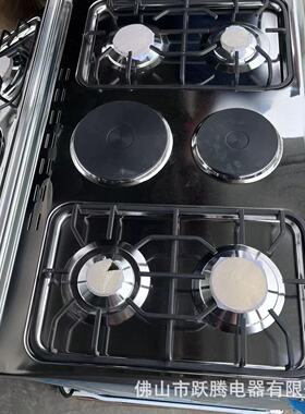 英文版4气2电烤箱出口连体直立式烤箱 4 gas 2 electirc gas oven