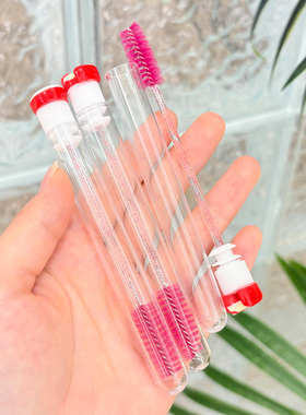 苹果款嫁接假睫毛刷独立试管包装