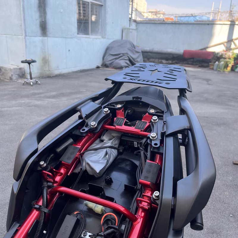 适用于本田CB400X NX400后货架改装cb500x尾箱支架CB400F加强尾架 - 图2