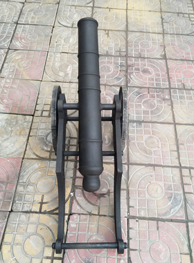 摆件铸铁镇宅门厅招财红衣大炮