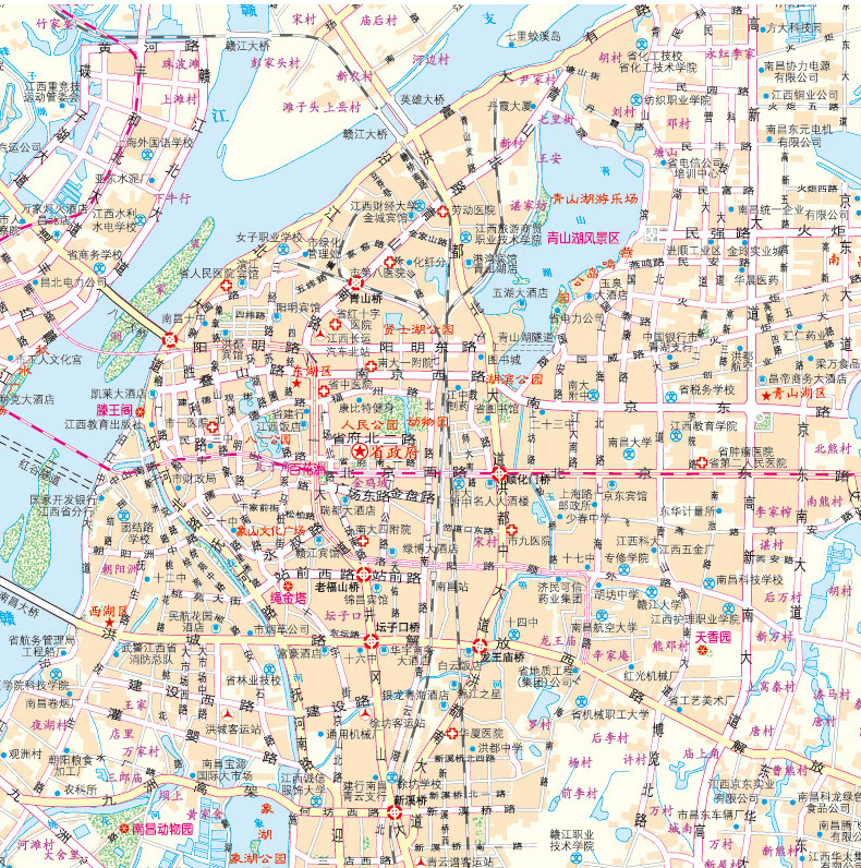 2024江西及周边地区公路里程地图册 中国公路程地图分册系列 高速公路里程 服务区 详细到乡镇 江西高速服务区省道 - 图2