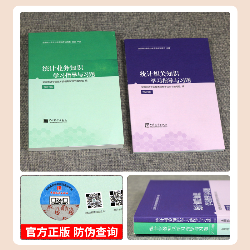 现货2024年中级统计师题库统计业务知识统计相关知识学习指导与习题 中国统计出版社全国统计专业技术资格考试用书 统计师中级2023 - 图1