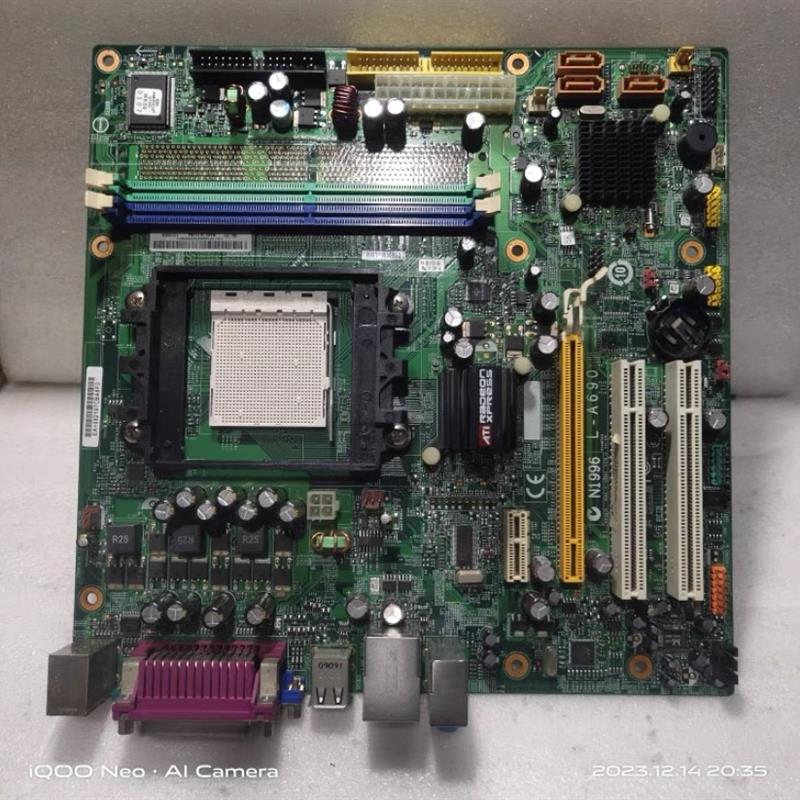 原装  L-A690主板 RS-690MM T5900V N1996 AM2/3 DDR2主板 - 图1