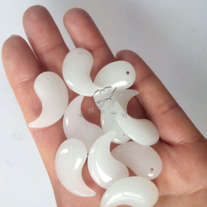个 手工水晶刻字逗号勾玉太极情缘八卦项坠情侣吊坠阴阳师钱 DIY 10 个 手工水晶刻字逗号勾玉太极情缘八卦项坠情侣吊坠阴阳师钱 DIY 10