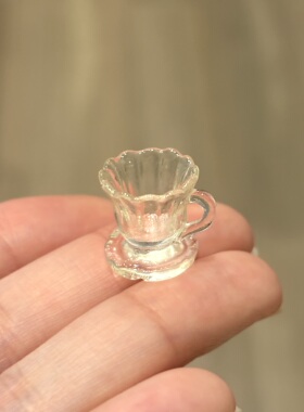 【仿真饮品系列】迷你可爱奶油杯造型树脂摆件创意桌面装饰