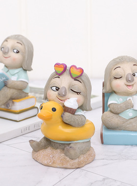 ins电视柜生日礼物小摆件