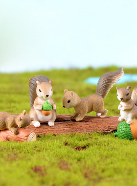 可爱风松果苔藓微景观工艺摆件