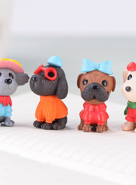 diy卡通苔藓微景观素材创意摆件