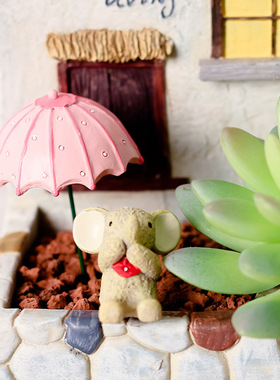 diy卡通风小气球树脂多肉花盆