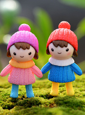 diy苔藓微景观多肉装饰摆件