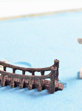 diy苔藓微景观吊桥系列生态瓶