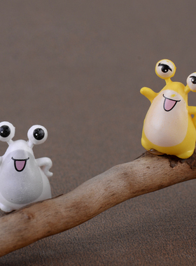 diy苔藓微景观可爱风青蛙摆件