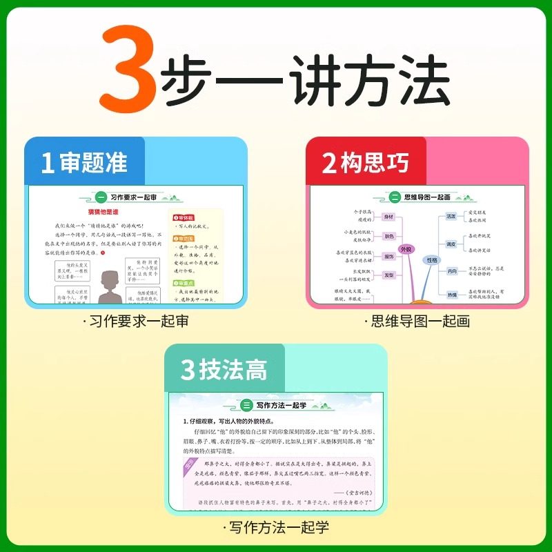 2024秋新版阳光同学语文同步作文三四五六年级上册语文人教版23456年级上小学生作文书辅导教材小学优秀作文大全起步训练通用
