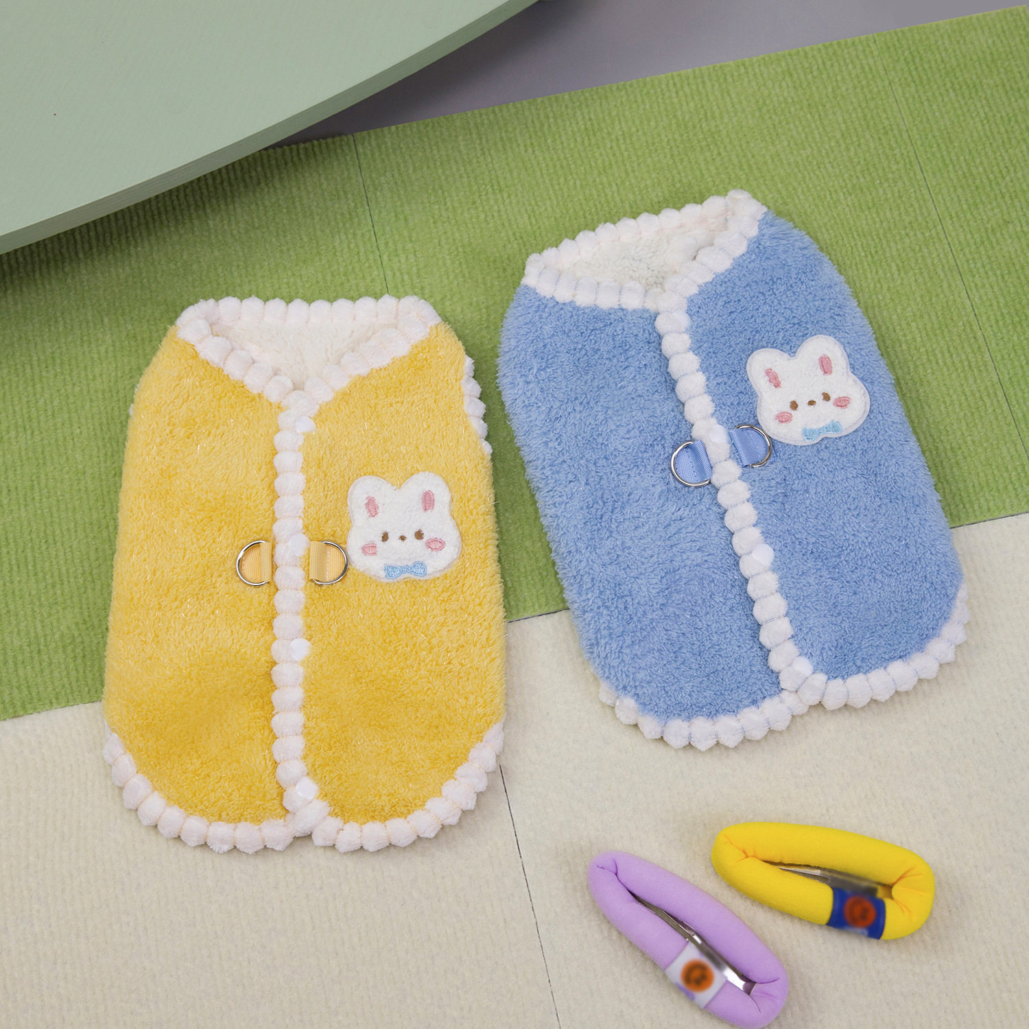 宠物服装小型犬狗衣服猫咪秋冬保暖舒适新款25雪尼尔绒背心休闲,淘宝优惠券,粉丝福利购,淘宝优惠卷