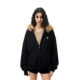 FDR official store fur collar sweatshirt + Fair Isle sweater