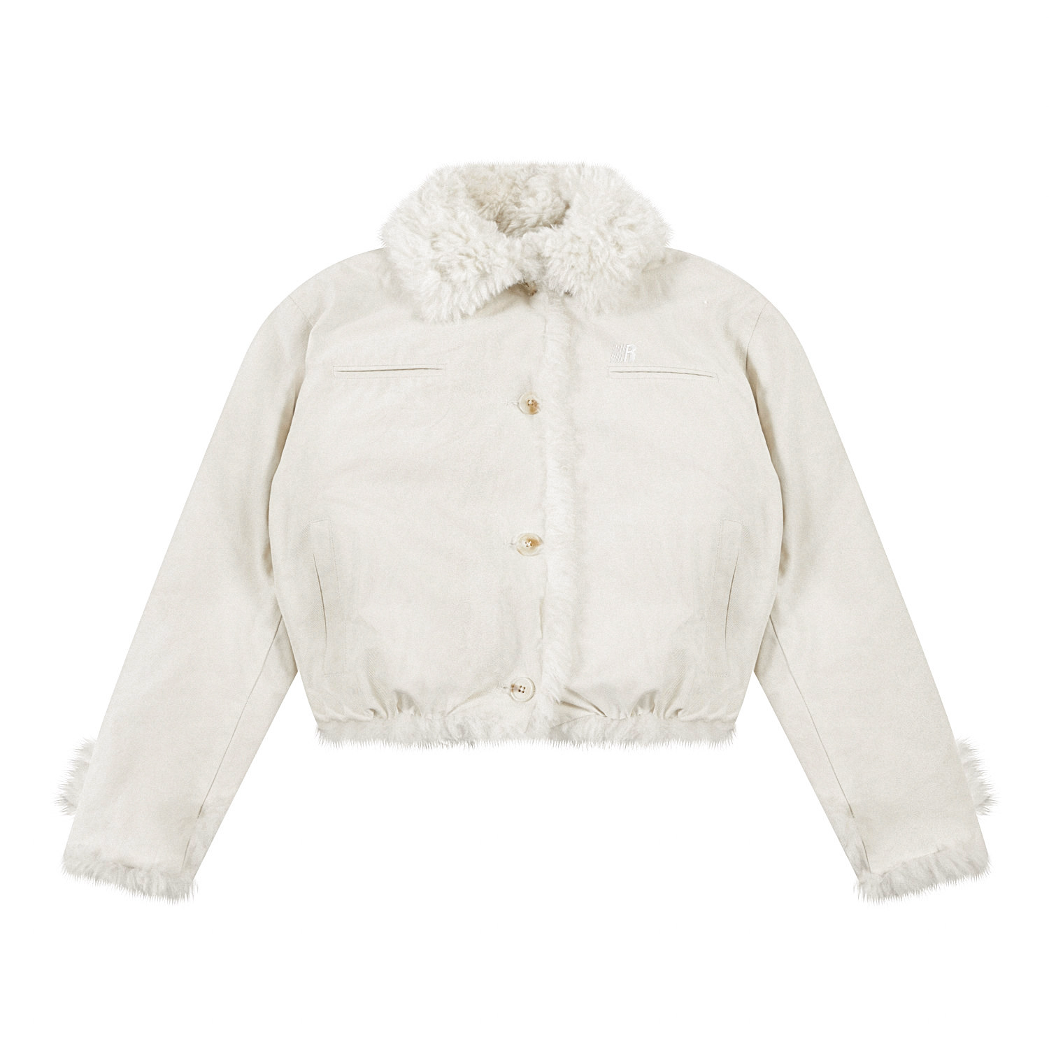 FDR 双面穿超火座山雕夹克软糯保暖短款羊羔绒毛毛外套女2025新款,淘宝优惠券,粉丝福利购,淘宝优惠卷