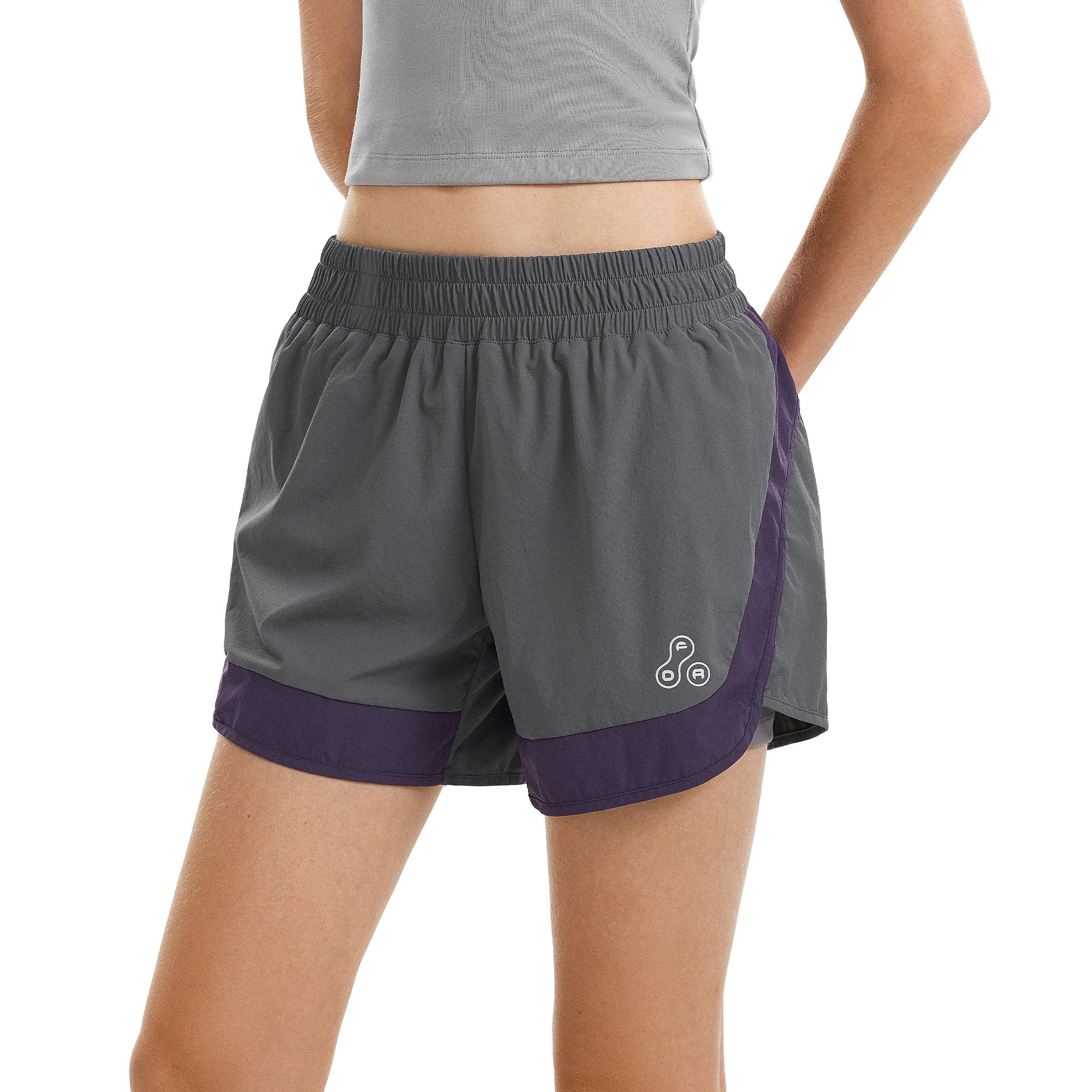 FDR官方店 凉感吸湿速干运动短裤女夏季撞色拼接排汗透气休闲裤子,淘宝优惠券,粉丝福利购,淘宝优惠卷