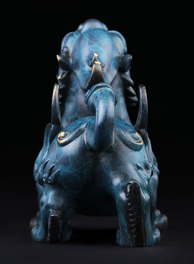 盛凡霸家居貔貅全铜貔貅摆件 客厅店铺开业礼品铜器厂家直供