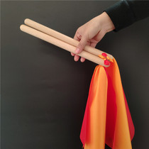 Solid wood drum stick with silk-size drum stick Kindergarten drum Childrens flat drum Wewind drum Drum Stick Drum Hammer