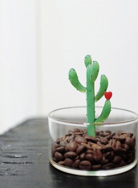 原创小众设计玻璃植物摆件礼物