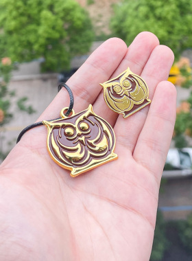 莉可丽丝周边项链胸针