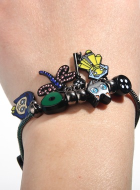 鬼妈妈周边手链儿童学生礼物奖励cos卡洛琳卡通动漫手环配饰品