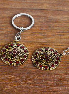 艾尔登老头环周边项链钥匙扣神祇的传说护符盾牌书包挂件礼物法环