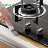 FaSoLa шпатель из нержавеющей стали, нож для чистки, утолщенная кухонная плита для чистки, вытяжка, красивый шов, маленькая лопатка, инструмент для чистки