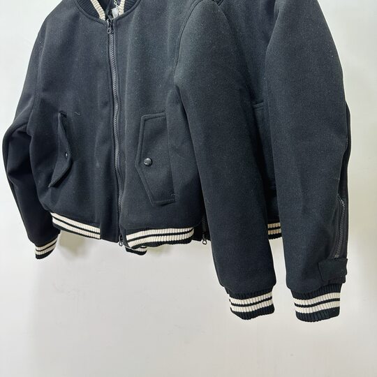 【纯原顶版】Dries Van Noten  DVN拉链棒球服毛呢外套棉服男女