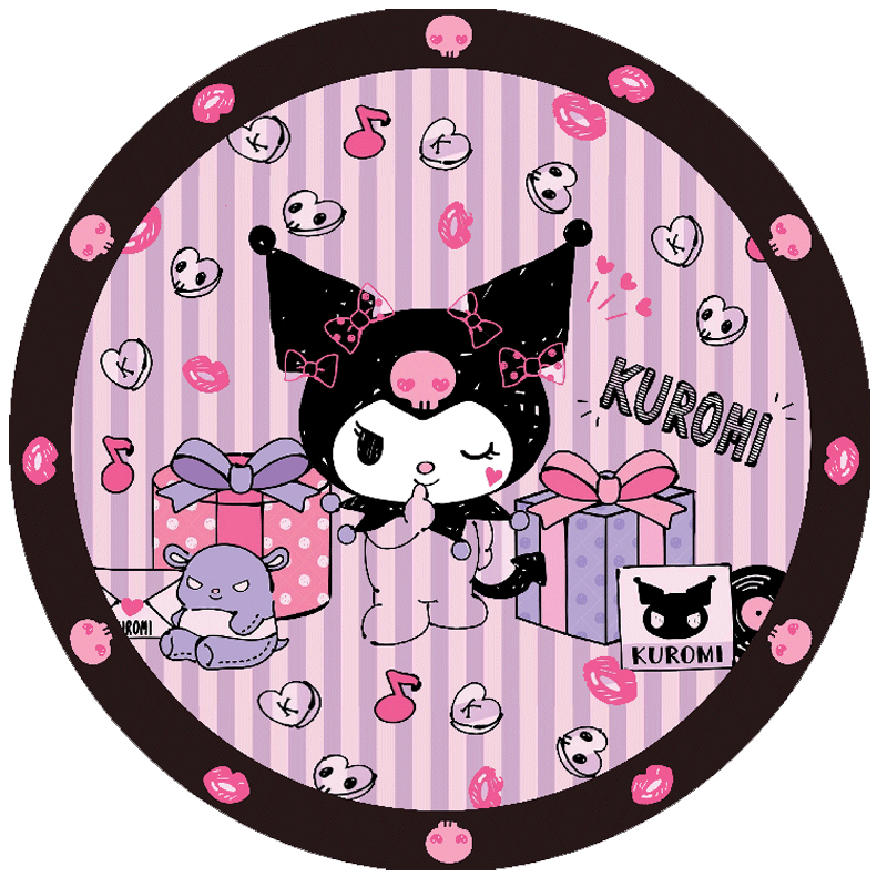 圆形地毯北欧卡通儿童卧室床边毯吊篮吊椅垫子家用电脑椅垫圆地垫 - 图3