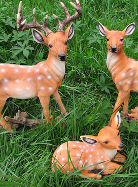 户外大型动物玻璃钢雕塑园林景观