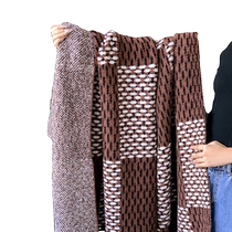 Good for a ride ~ autumn winter sofa Warm Cover Blanket Bed with a modest half-side fluff blanket blanket