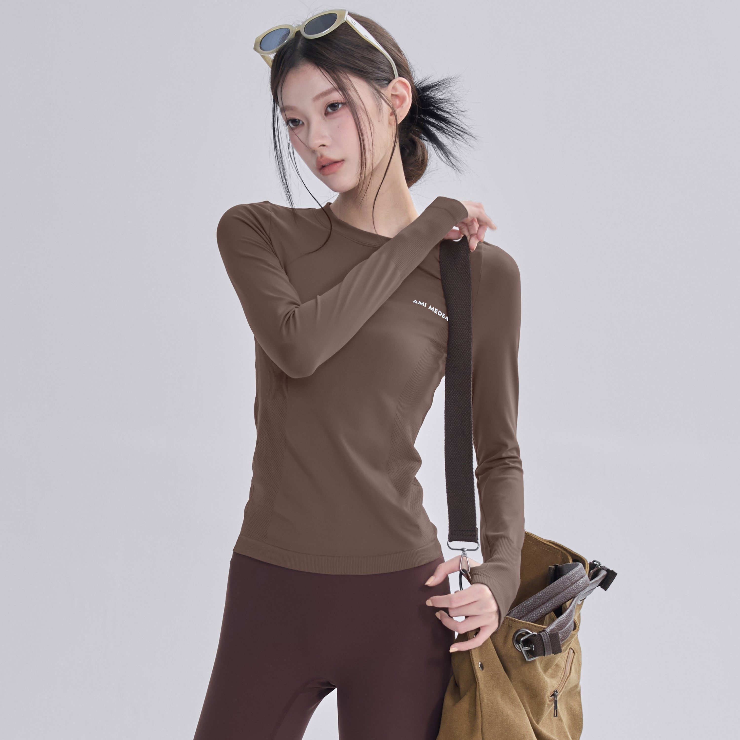 2025秋季新款运动长袖女修身骑行跑步普拉提训练上衣健身瑜伽t恤,淘宝优惠券,粉丝福利购,淘宝优惠卷