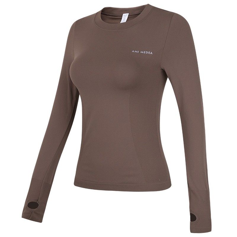 2025秋季新款运动长袖女修身骑行跑步普拉提训练上衣健身瑜伽t恤,淘宝优惠券,粉丝福利购,淘宝优惠卷