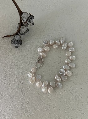 纯银高级感百搭小众手链简约女