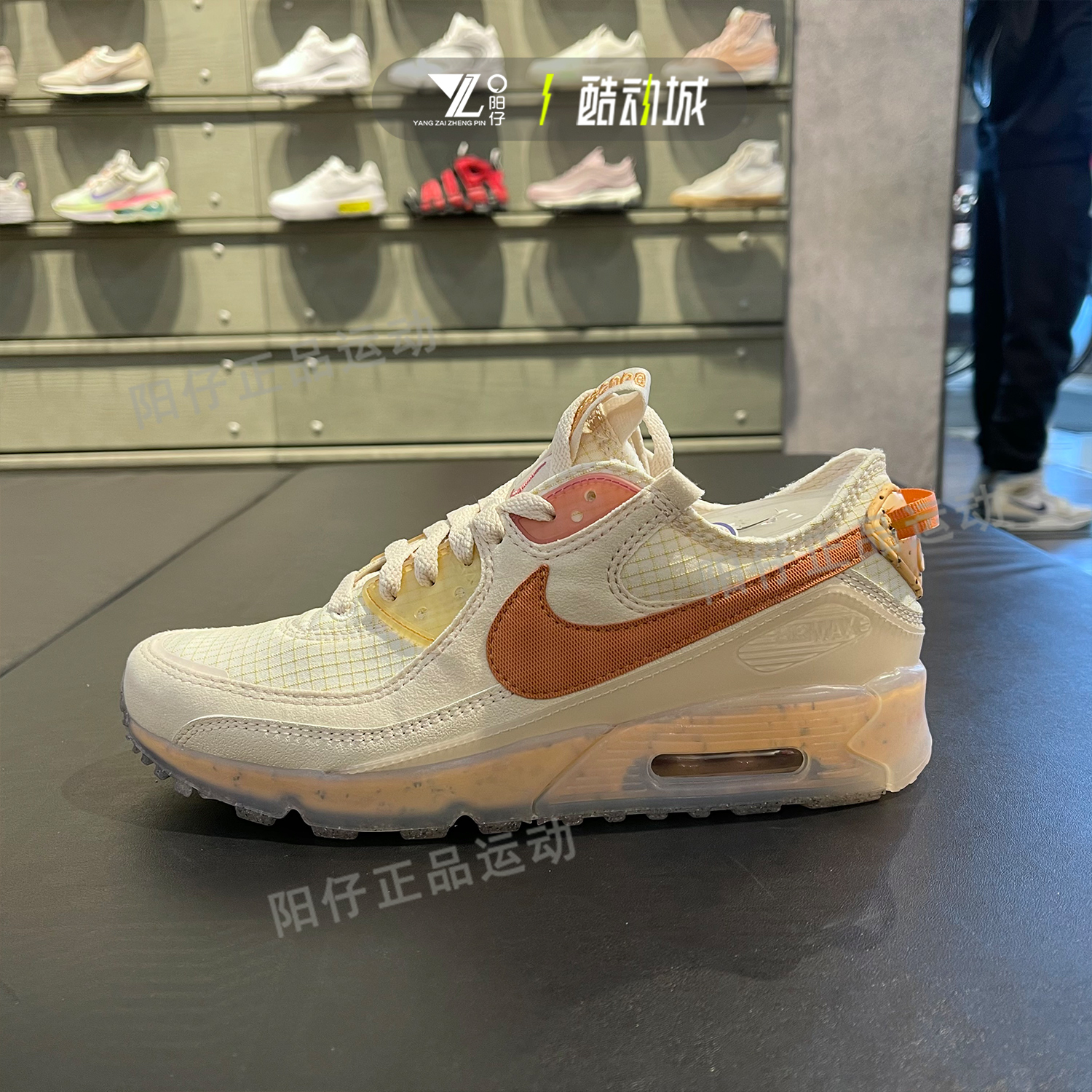 NIKE耐克男子AIR MAX 90气垫缓震运动休闲鞋DC9450DH2973-100-200