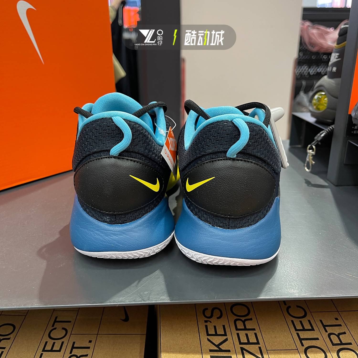 NIKE耐克HYPERDUNK LOW 男子缓震运动实战气垫篮球鞋 FV8108-419 - 图1