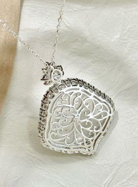 设计师S925银新中式国风绿顶珠