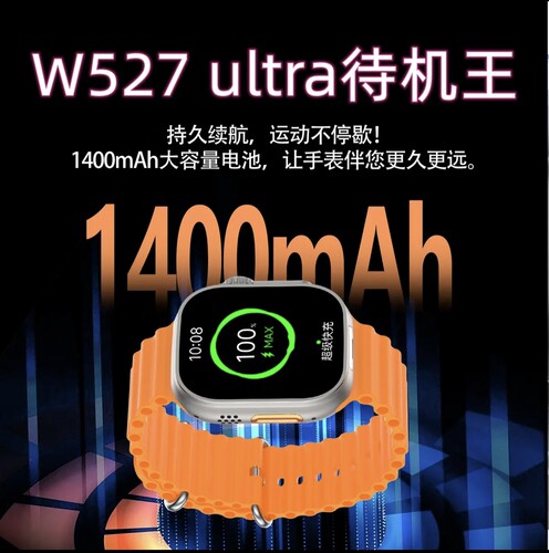 超戴新款CD12Max插卡智能手表500w像素+指纹解锁自由下载双系统 - 图1
