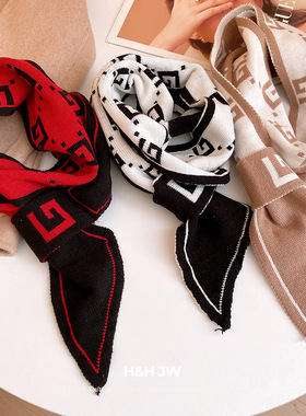 韩国新款防寒保暖护颈项链秋冬百搭时尚高级感锁骨链复古气质项饰