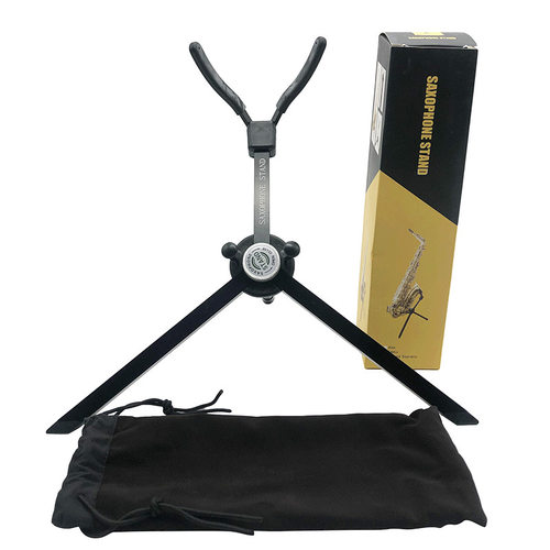 萨克斯支架中音展示架儿童弯管小高音托架次中音便携摆放架地架子 - 图2