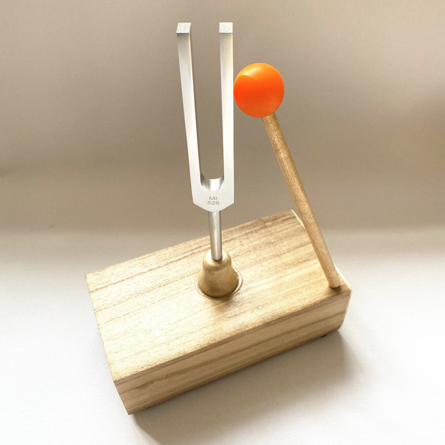 出口品质 铝合金528HZ 瑜伽音叉 配木质音箱桐木材质,淘宝优惠券,粉丝福利购,淘宝优惠卷