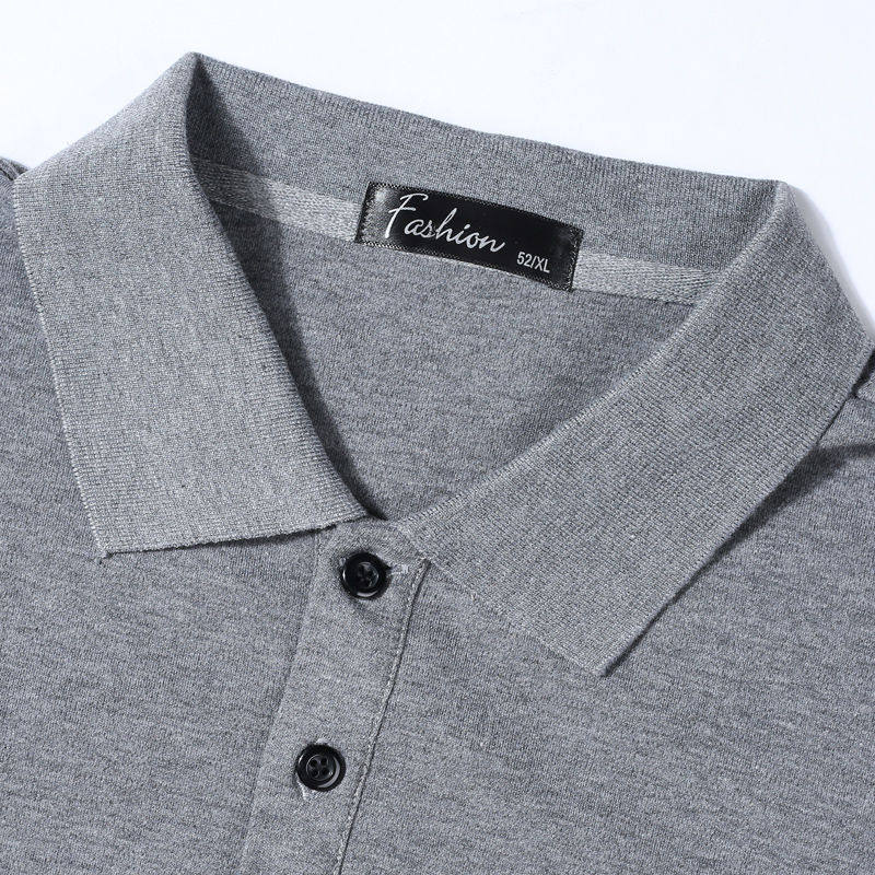 申本正品男POLO衫2025春季爸爸休闲运动t恤男士纯色翻领长袖居家,淘宝优惠券,粉丝福利购,淘宝优惠卷