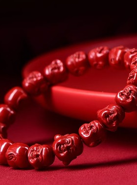 寺内直供保真原矿朱砂笑